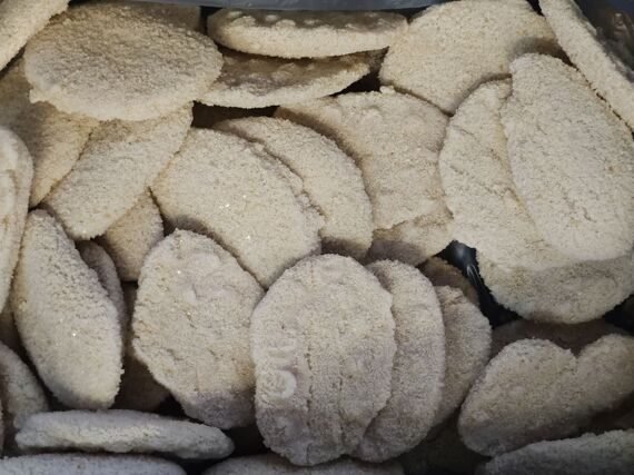 Котлеты кальмаровые замороженные, кг Котлеты кальмаровые замороженные, кг